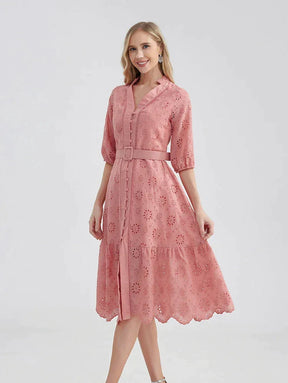 Vestido Midi Laise Soltinho Verano – Toque suave e visual encantador