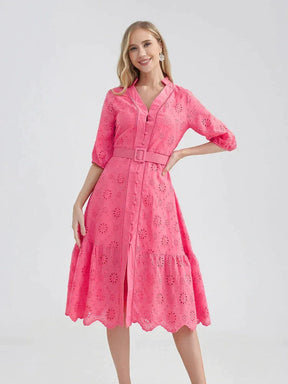 Vestido Midi Laise Soltinho Verano – Toque suave e visual encantador