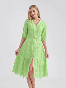 Vestido Midi Laise Soltinho Verano – Toque suave e visual encantador